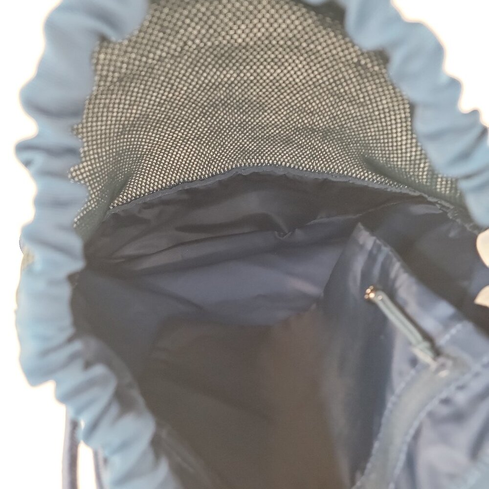 Lululemon Drawstring Backpack Mesh Front Zip Pock… - image 6